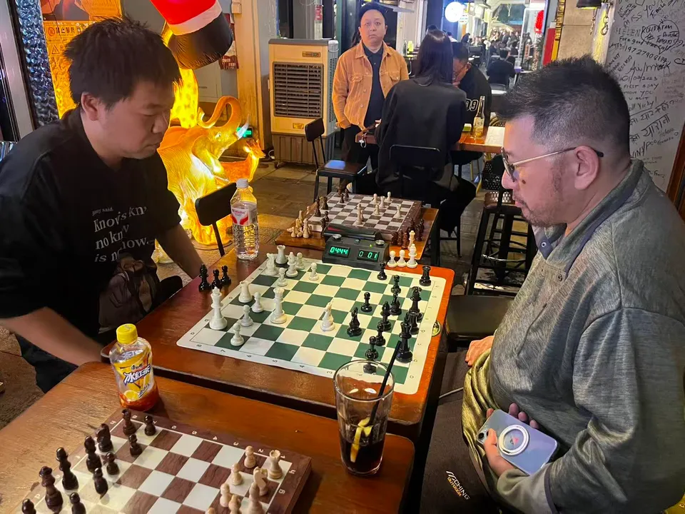 Chess night at Brass House